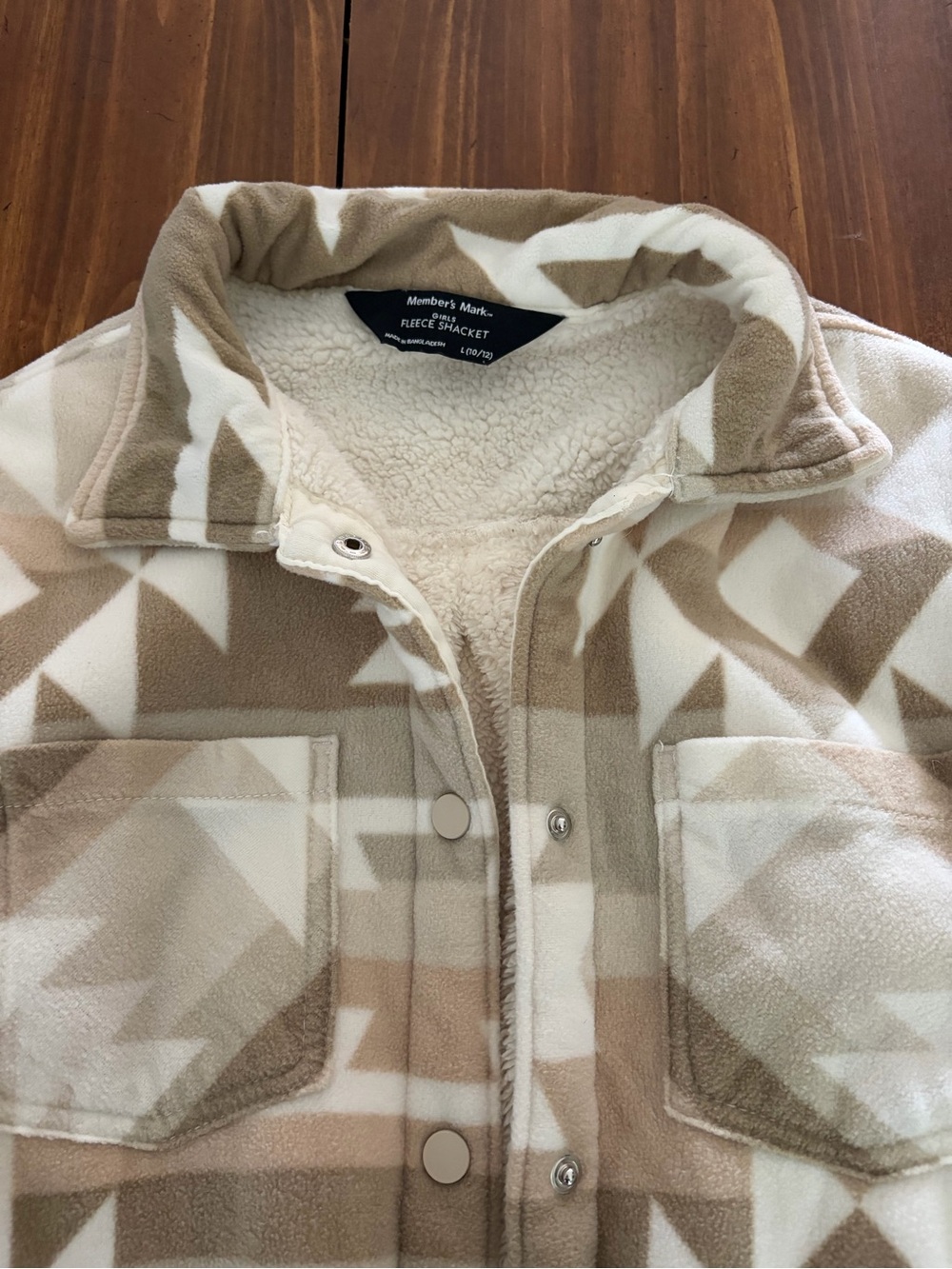 Members Mark girl jacket 10/12